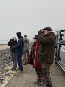 groepsfoto Brouwersdam vogelexcursie in de Delta