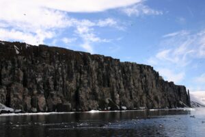 Alkefjellet, the birdcliff packed with Brunnich's Guillemot, Spitsbergen, July © Marloes Tiggeloven-Oceanwide Expeditions_Marloes Tiggeloven"